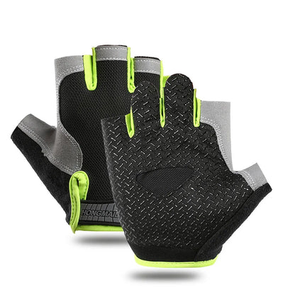 Gym Gloves Men's Cycling Gloves Weight Lifting Fitness Fingerless Gloves for Women Men Motorcycle Mtb Glove Bicycle Accessories