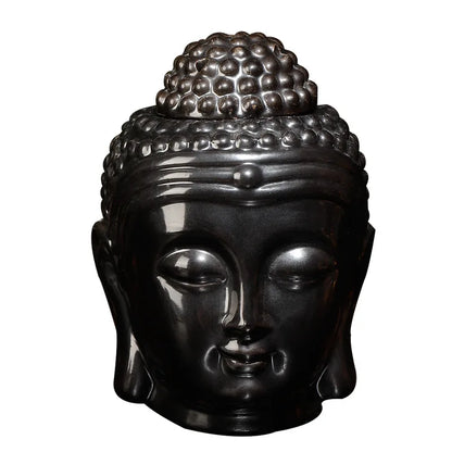 Ceramic Head Aromatherapy Burner Indoor Household Essential Oil Special Incense Burner Handicraft Home Ornament Decoration