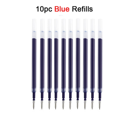 KACO ZAKUZAKU Gel Pen Set,0.5mm Smooth ST Nib Aesthetic Writing Black Ink Stress-Relief Signing Stylos For Journaling,Work,Study