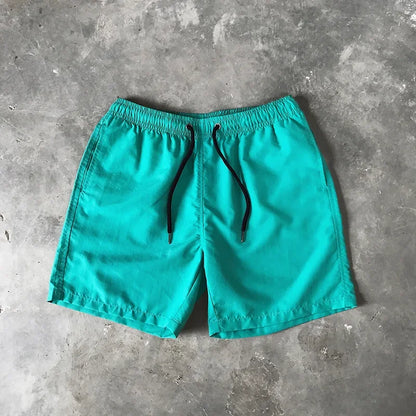 Men Summer Swim Shorts Trunks Beach Board Shorts waterproof Men's Running Sports Surffing Casual Short pants beach fitness pants
