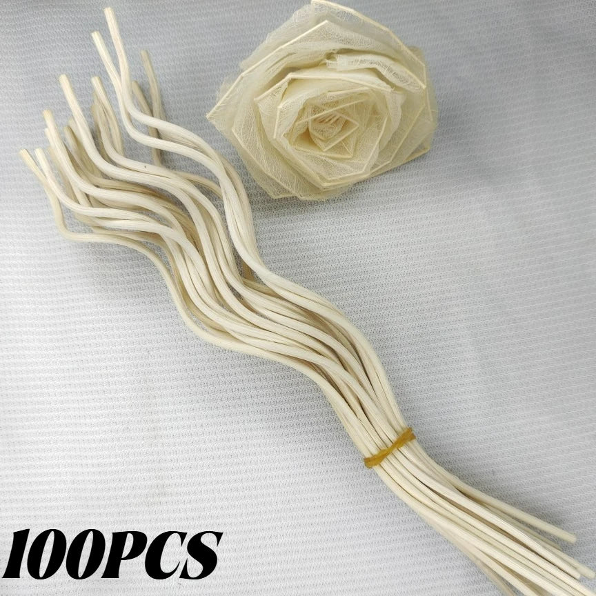 Wholesale Replacement Reed Diffuser Stick Aromatherapy Rattan Stick Fragrance Refill Rod DIY Handmade Air Freshener Strip Rattan