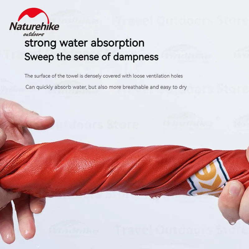 Naturehike Quick Dry Towel Body Hair Face Towels for Bath Beach Fitness Gym Sports Tourist Velvet Sided Composite Fibre Cloth