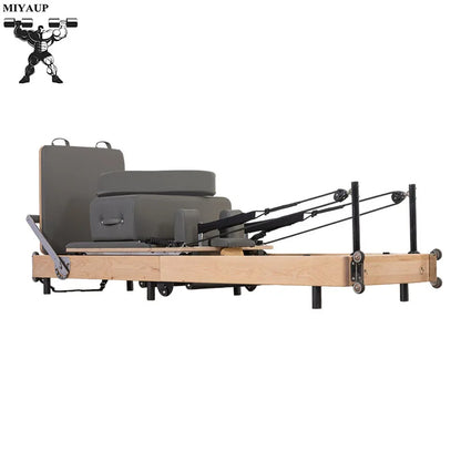 MIYAUP Foldable Wooden Core Bed for Pilates Household Sports Equipment Popular Fitness