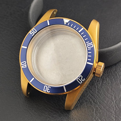 41mm Men's M8215 Watch Accessories Stainless Steel High Quality Case Sapphire Glass Suitable For M8215 Movement 31mm Dial