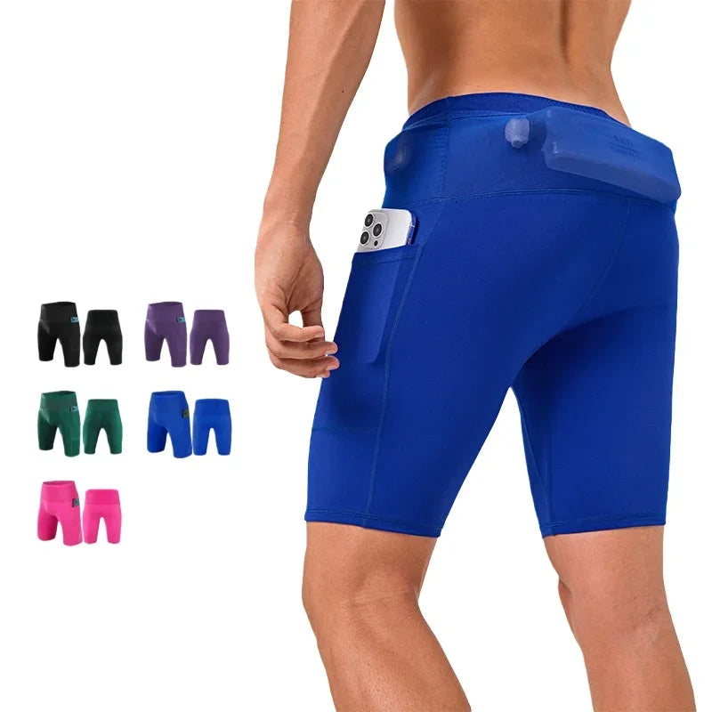 Summer Men Gym Running Shorts Casual Basketball Shorts Quick Dry Sport Training Shorts Elastic Fitness Beach Shorts Man Clothing