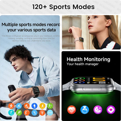 Bip 6 Pro 700 mAh Smart Watch Men Women Outdoor Sports Fitness Heart Rate GPS Track Bluetooth Call IP68 Waterproof Smartwatches