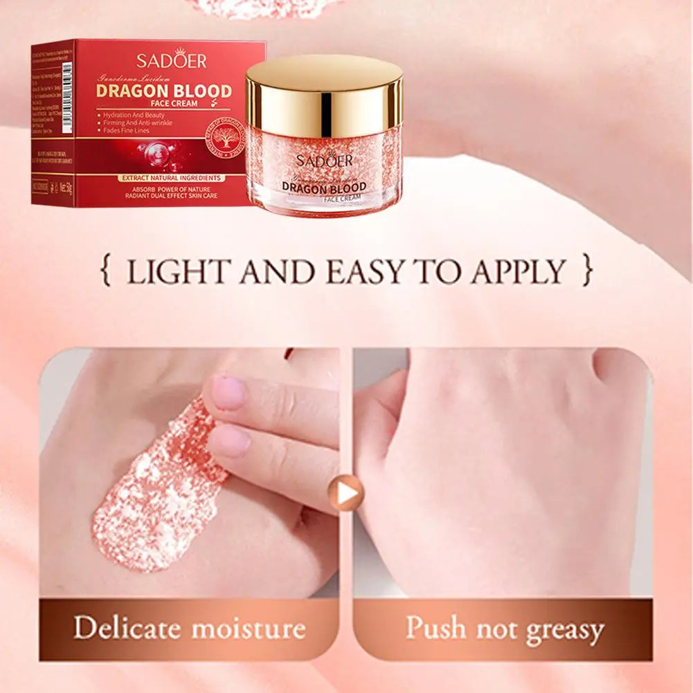 Dragon Blood Cream Retinol Facial Cream Improve Dry And Rough Skin Deep Moisturizing Nourishing Cosmetic For Face Skincare Cream