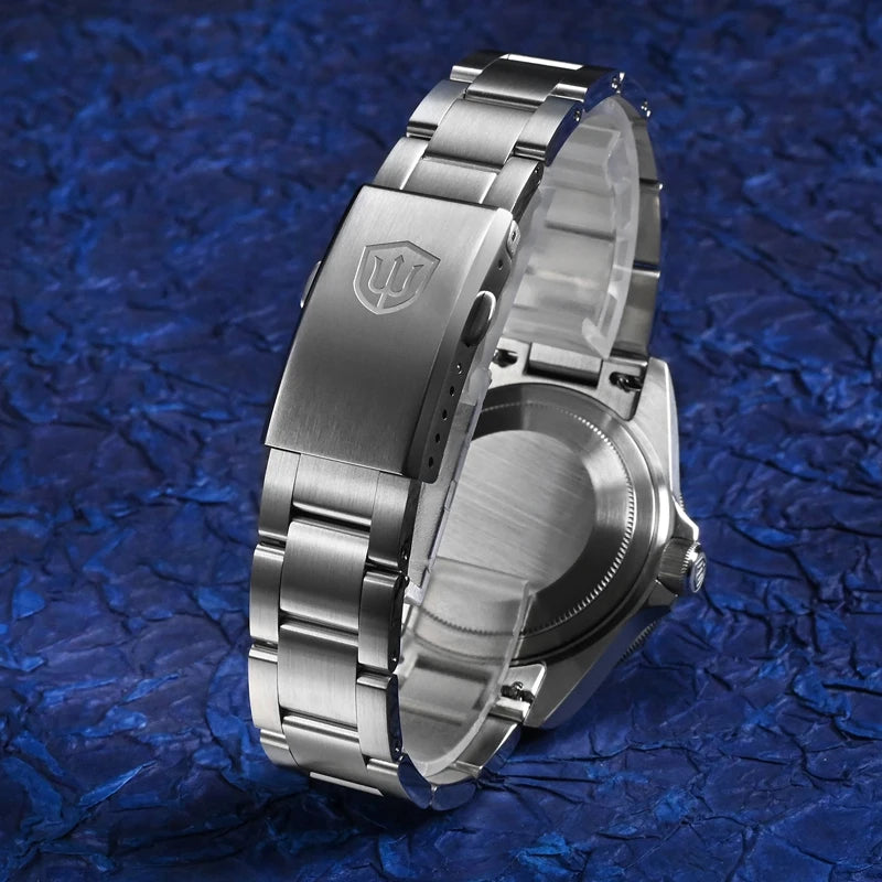 Watchdives WD1969 Pro Dive Watch VH31 Sweep Seconds Quartz Movement BGW9 Luminous Sapphire 20Bar Waterproof Men's Wristwatch