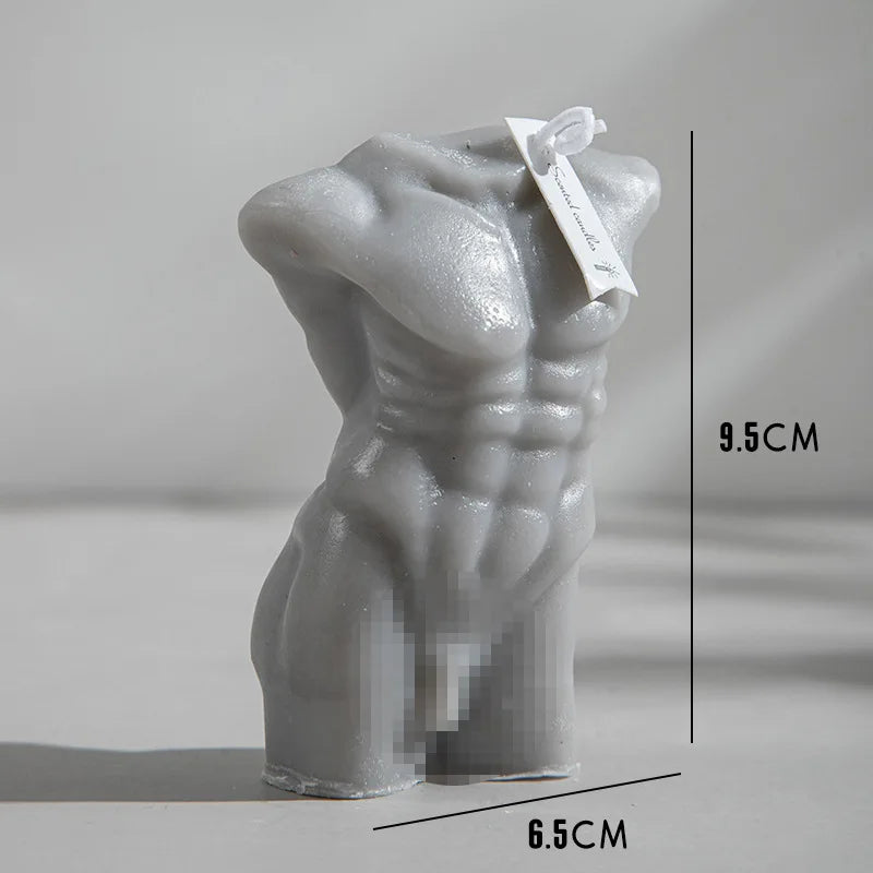 Creative Men and Women Body Aromatherapy Candles Handmade Candle Ornament Gift