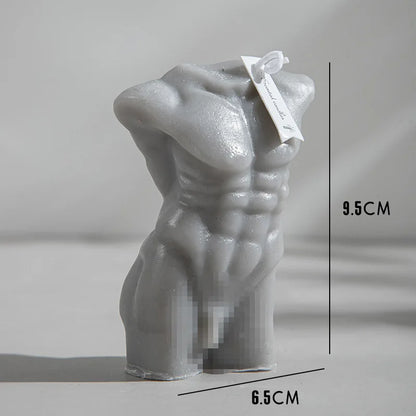 Creative Men and Women Body Aromatherapy Candles Handmade Candle Ornament Gift