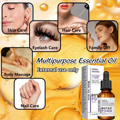 Hyaluronic Acid & Vitamin C Face Oil with Niacinamide - Moisturizing Firming Brightening Ampoule Facial Oil for All Skin Types