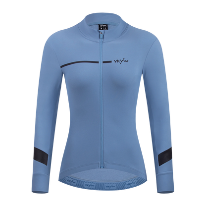 YKYWBIKE Women Cycling Jackets  Long Sleeve Winter Autumn Bicycle Jacket Thermal Fleece Warmth Cycling JerseyRoad Bike Clothing