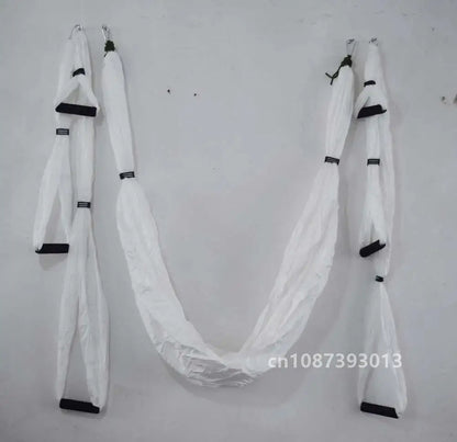 Aerial Yoga Swing with Extension Straps Antigravity Yoga Hammock Aerial Trapeze Sling  Inversion Tool for Home Gym Fitness