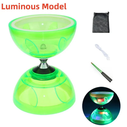 Portable Diabolo Chinese Yoyo Diabolo Set Portable Fitness Gear For Adults Kids Elderly Outdoor Indoor Agility Exercise
