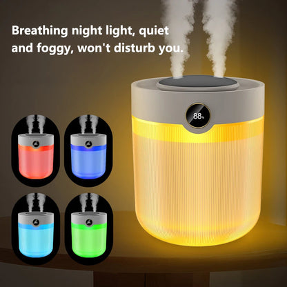 Lenovo Powerful Efficient Air Humidifier 2L Aromatherapy Aroma Diffuser Essential Oil with Colorful Lights for Home Car Bedroom
