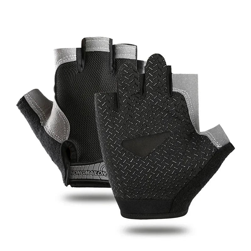 Gym Gloves Men's Cycling Gloves Weight Lifting Fitness Fingerless Gloves for Women Men Motorcycle Mtb Glove Bicycle Accessories