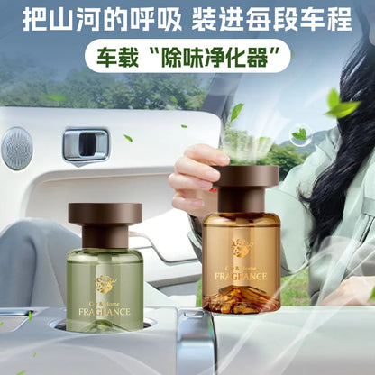 Long-Lasting Fragrance Glass Bottle Aroma Diffuser for Car Home Bathroom Air Purifier Odor Eliminator And Deodorizer