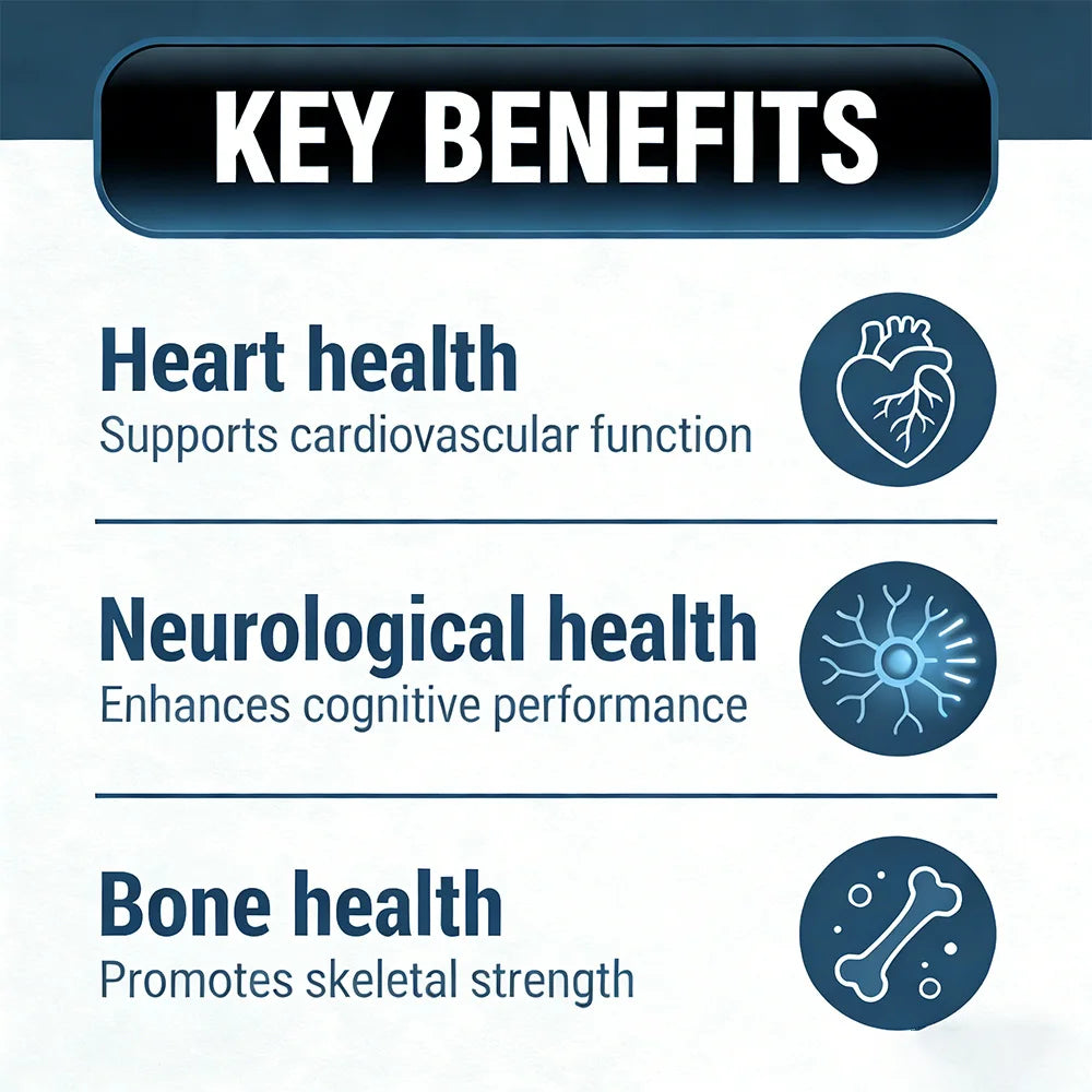 Magnesium Complex 710MG Capsules - 8 Chelated Forms + B/C/E Vitamins, Sleep Stress Relief, Bone Muscle Heart Health, Non-GMO