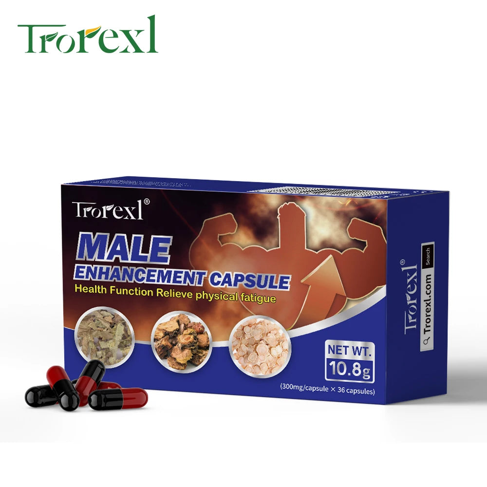 Epimedium Herbal Extracts Supplements, Male Max Performer Capsules, Ginseng for Adult Stamina & Endurance, Maintain Firmness