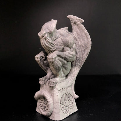 Cthulhu Aromatherapy stone hand carved plaster crafts decorated polishing gift Reiki Healing modern art