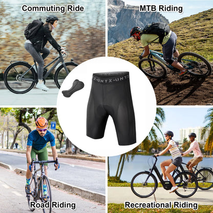 DAREVIE Man's Cycling Underwear MTB Road 80kg/m³ 3D Cut Shockproof Sponge Pad Shorts For Men Anti-Slip Underpant Mens Shorts