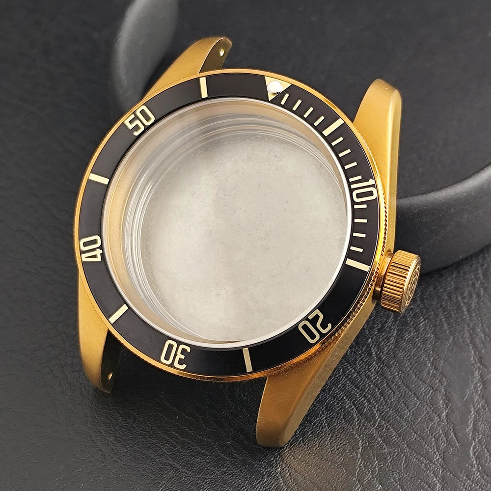 41mm Men's M8215 Watch Accessories Stainless Steel High Quality Case Sapphire Glass Suitable For M8215 Movement 31mm Dial