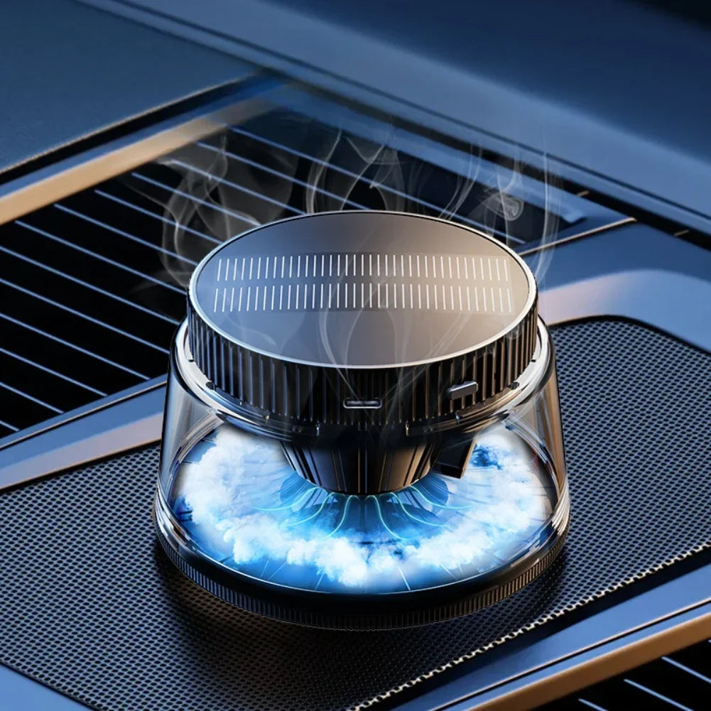 Auto For Smart Car Aromatherapy Diffuser with Mist Diffusion and Multi Color LED Lighting for Fresh Vehicle Air
