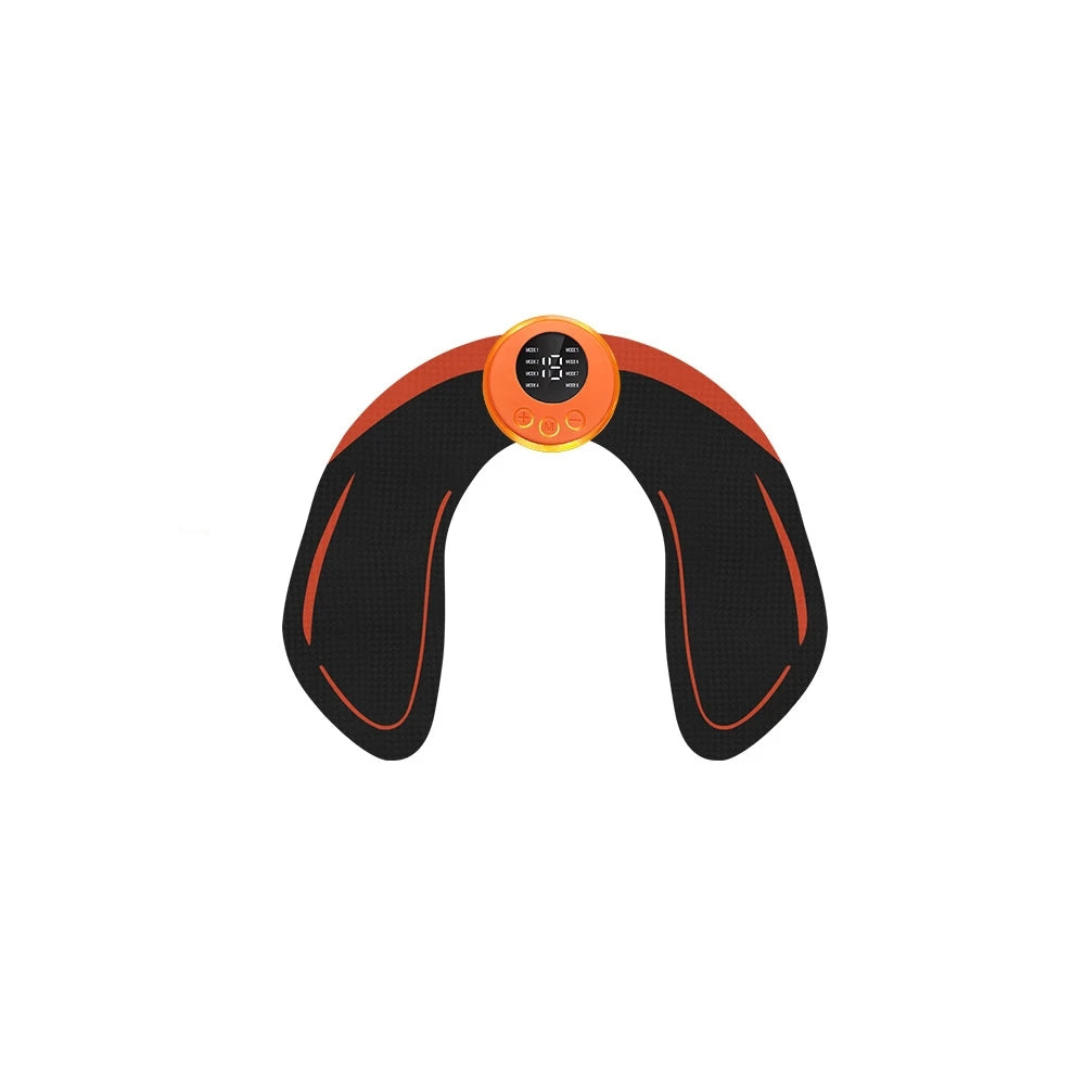 Smart Wireless EMS Abdominal Stimulator and Butt Lifter - Rechargeable Body Shaper Fitness Equipment for Home Use