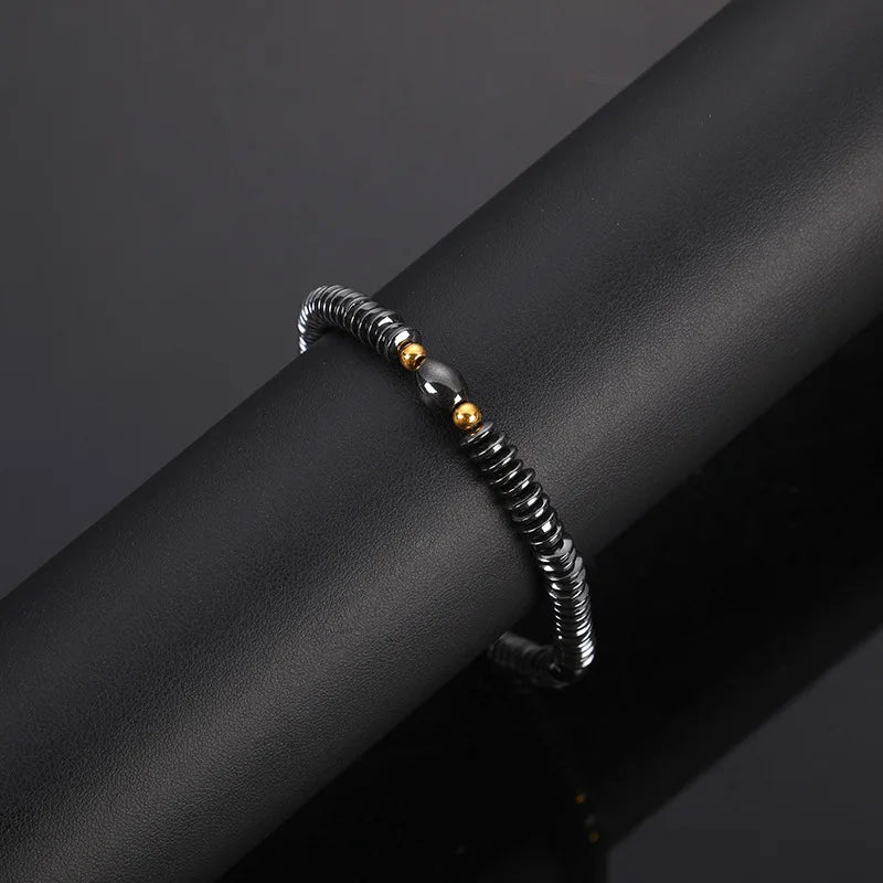 Magnet Therapy Black Beads Weight Loss Anklet Therapy Bracelet Anklet for Women Slimming Health Care Jewelry Weight Loss Product