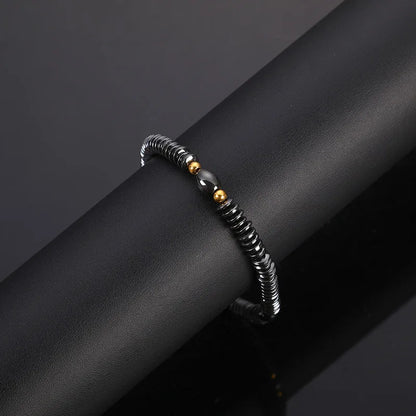 Magnet Therapy Black Beads Weight Loss Anklet Therapy Bracelet Anklet for Women Slimming Health Care Jewelry Weight Loss Product