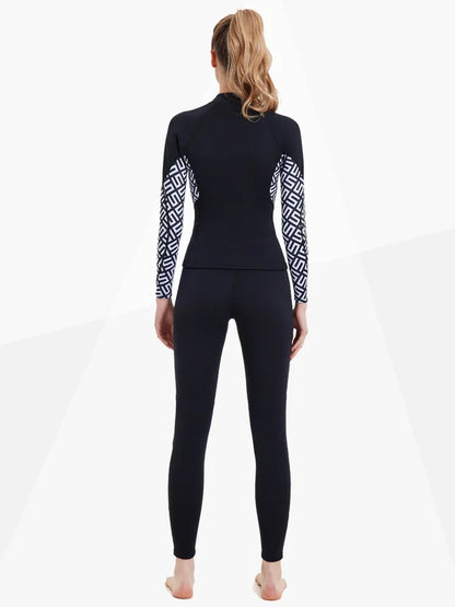 Women's Wetsuit Top Jacket or Bottoms 2MM Neoprene Zippered Shirt or Leggings Comfort & Warmth All Watersports-Surfing Snorkel