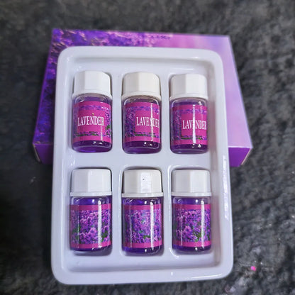 6/12 Boxes 3ml Natural Water Soluble Aromatic Pure Herbal Essential Oils Lavender Jasmine Reed Diffuser Humidifier Aromatherapy