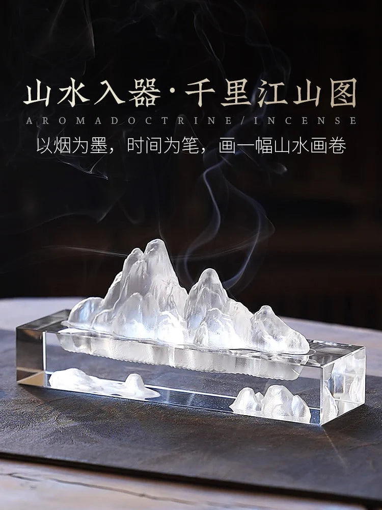 Glazed Incense Burner Ornament Creative Thread Incense Household Bedroom Incense Burner