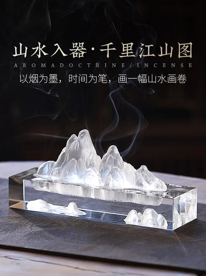 Glazed Incense Burner Ornament Creative Thread Incense Household Bedroom Incense Burner