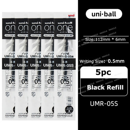 New Uniball Gel Ink Pen 0.5/0.38mm Multiple Colors Rod Smudge-Proof Fine Writing Without Fatigue Notes Journaling Drawing Tools