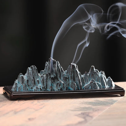 Alloy Boshan furnace wire incense incense incense burner lying incense box incense holder interior decoration decoration