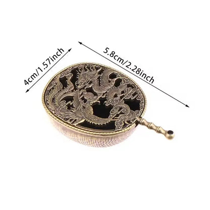 Mini Buddhist Utensils Incense Burner Lotus Incense Censer,Family Tea Room Incense Burner Office Home Decoration