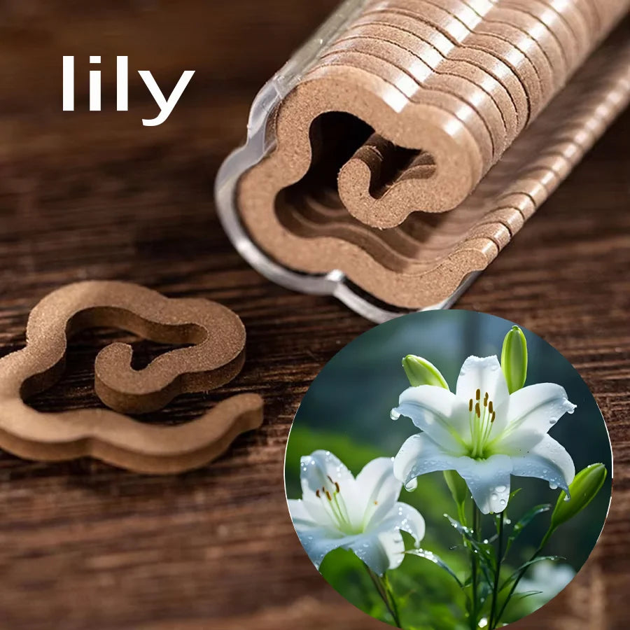 Special Shape 42 RPM/pot, Natural Material Burning About 30 minutes/Tower, with Hanging stove Cue House Indoor perfume durable p