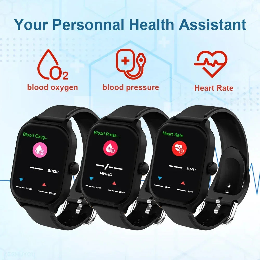 OPPO H9 Pro Sports Smart Watch Fitness Clock Health Monitor Waterproof Smartwatch Wireless Call Watches for Men Women IOS