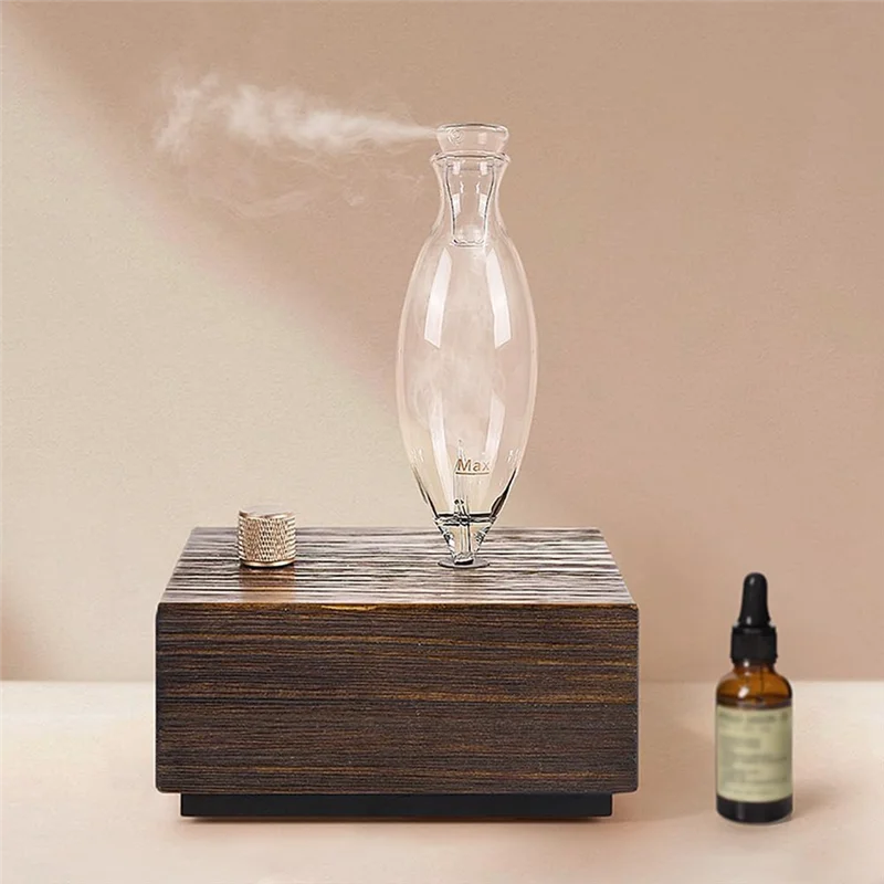 A11R Waterless Oil Diffuser Forhome Large Aromatherapy Forlarge Room Bedroom Hotel Wood Cordless Mini Diffusers