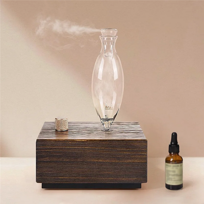 A11R Waterless Oil Diffuser Forhome Large Aromatherapy Forlarge Room Bedroom Hotel Wood Cordless Mini Diffusers