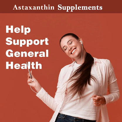 Astaxanthin 12mg - 120 Softgels | Premium Astaxanthin Antioxidant Supplements | Fresh Microalgae | Non-GMO, Gluten Free Soy-Free