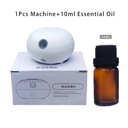 Mini Pure Oil Fragrance Diffuser Aromatherapy Machine Automatic Induction Portable Cute Aroma Diffuser USB For Bedroom Office
