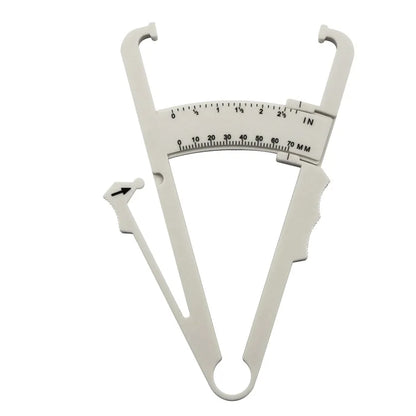 Body Fat Loss Tester Calculator Caliper Fitness Clip Fat Measurement Tool Slim Chart Skinfold Test Instrumen