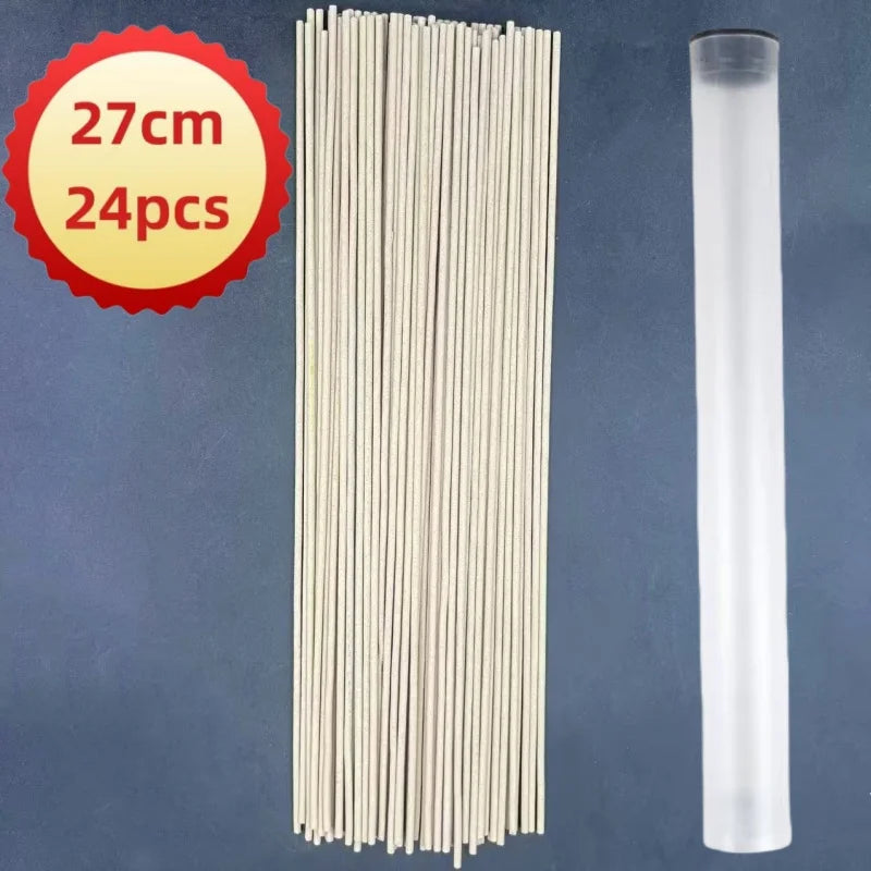 27cm Long Incense 24 Sticks Indian Incense Sticks Sandalwood Meditation Tibetan Scented Yoga Indoor Air Purifying Aromatherapy