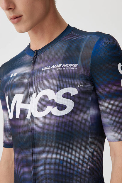 VHCS 2026 pro Aero Fit Men's Short Sleeve Cycling Jersey Lightweight Breathable Cycling Gear for Sports Fitness And Running