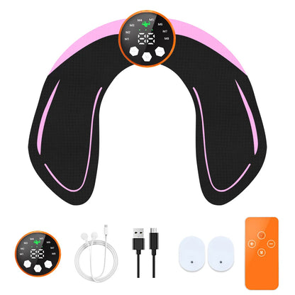 EMS Muscle Stimulator Device - Wireless Butt Trainer Body Shaper with 29 Levels 8 Modes Dual Channel Rechargeable for Fitness
