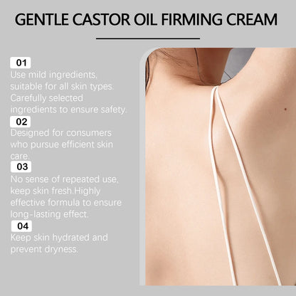 EELHOE Firming Face Cream Fade Fine Lines Against Aging Anti Wrinkle Removal Castor Oil Organic Instant Facial Tightening Cream