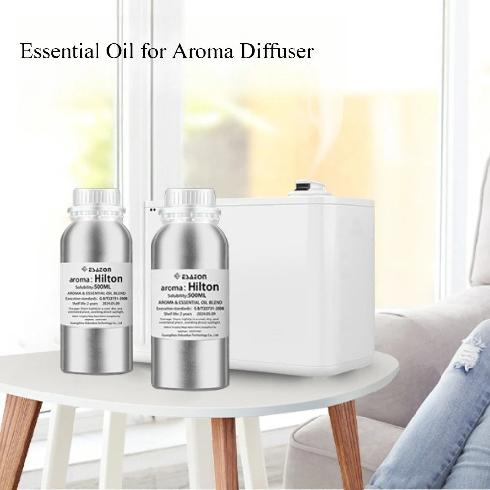 100/500ML Premium Aromatherapy Essential Oil for Aroma Diffuser and Ultrasonic Oil Diffuser, Westin White Tea, Hilton,Shangri-La