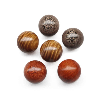 Solid Wood Fitness Ball Handball Middle-Aged and Elderly Health Care Ball Hand Massage Ball Hand Massager